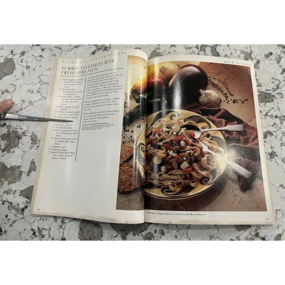 KitchenAid Kitchen Aid 75th Anniversary Recipe Book RARE HTF 1993 Whirlpool Corp